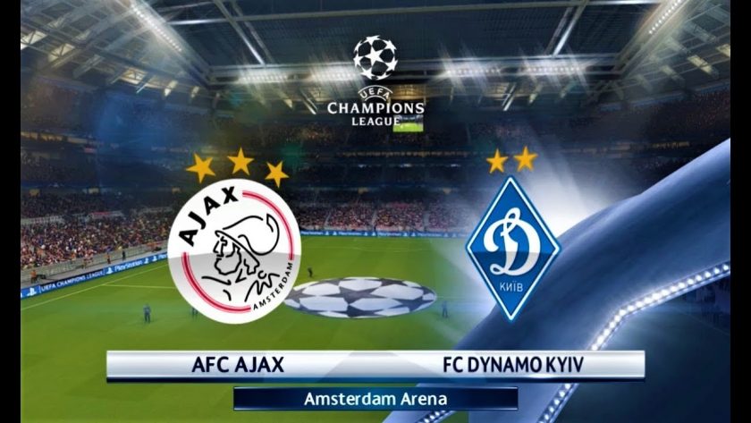 Champions League Ajax vs Dinamo Kiev
