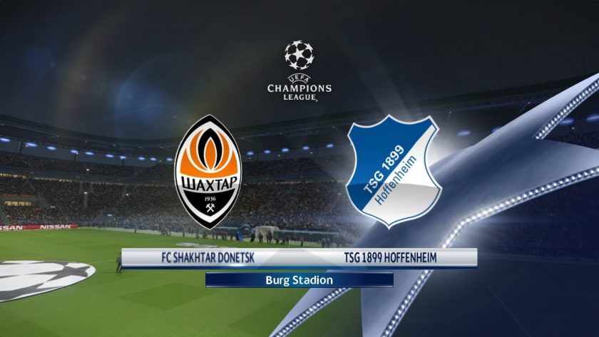 Champions League Shakhtar Donetsk vs Hoffenheim