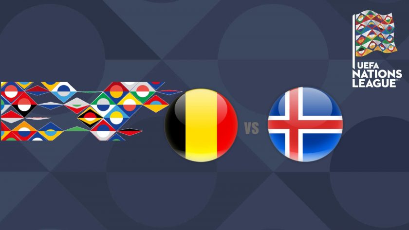 Belgium vs Iceland UEFA Nations League