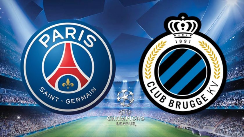 Paris Saint Germain vs Club Brugge