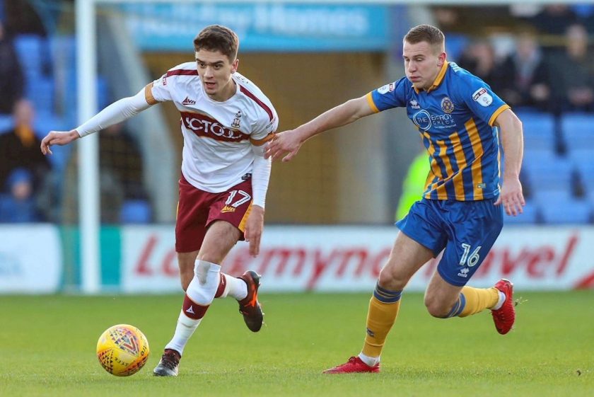 Bradford City vs Shrewsbury Town