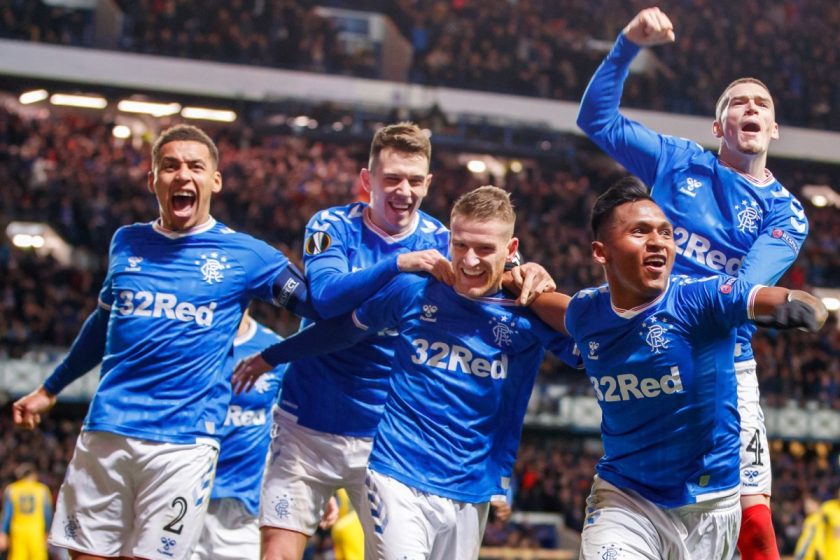 Glasgow Rangers vs Sporting Braga