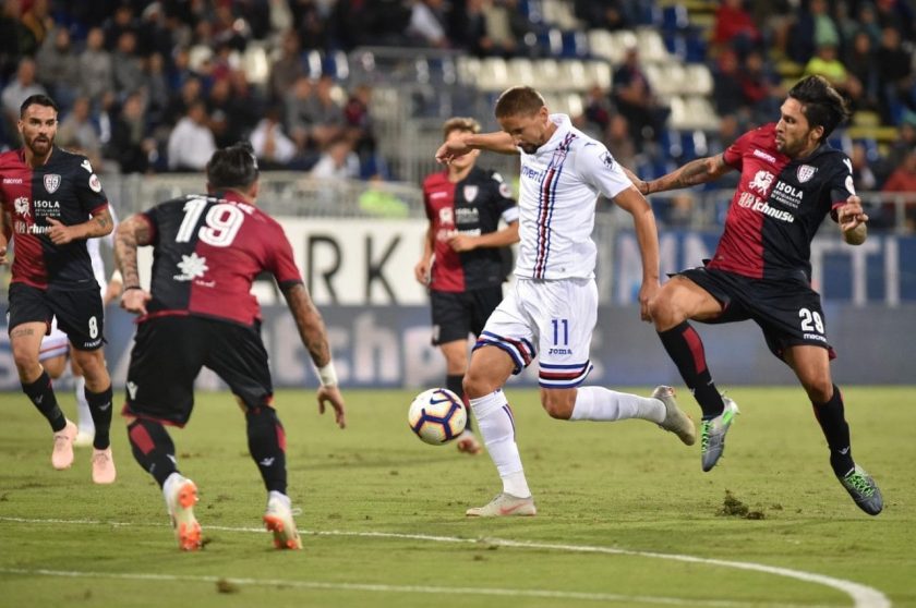 Sampdoria vs Cagliari